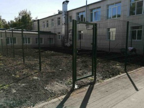 3D заборы для школы 15 метров фото в Подольске
