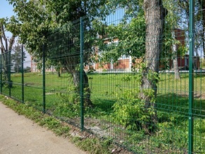 3D заборы для школы 90 метров фото в Подольске
